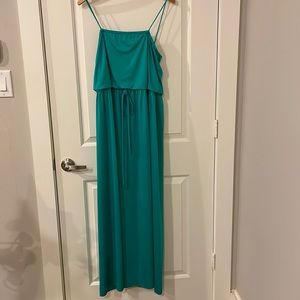 Green summer dress size M